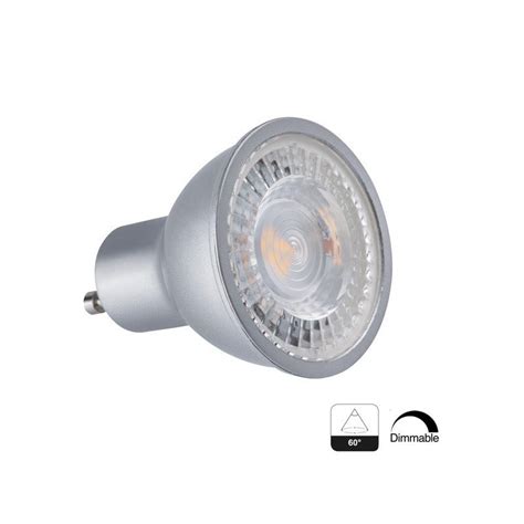 Spot Led Gu10 Angle 60° 7 5w Dimmable Achat Spot Led Gu10