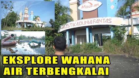 Mustika Dunia Fantasi Banjarbaru Wahana Air Terbengkalai 2020 YouTube