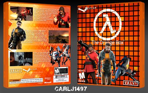 The Orange Box PC Box Art Cover By Carlj1497