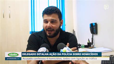 Delegado detalha ação da polícia sobre homicídios YouTube