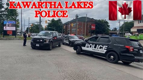 Kawartha Lakes Police Officers Arrest One Person Audit Copwatch