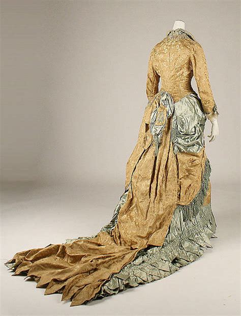 Old Rags Evening Dress 1880 US The Met Museum