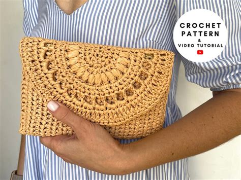 Easy Crochet Clutch Bag Pattern A Perfect Summer Purse Off