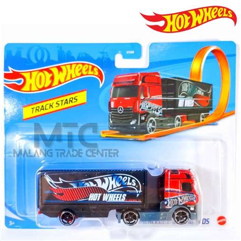 Jual Hot Wheels Truck Hauler Track Stars Mercedes Benz Actros Di Seller Mtc Malang Trade Center