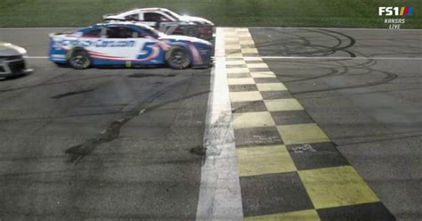 Chris Bueschers Rfk Racing Implies Kansas Speedway Finish Line Is