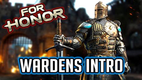 For Honor Wardens Intro Cutscene Knights Faction Youtube