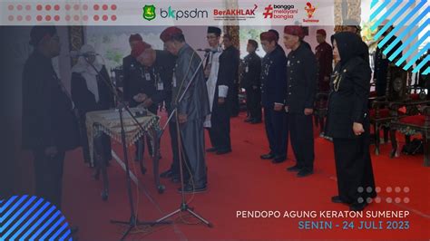 BKPSDM Kabupaten Sumenep Pelantikan Dan Pengambilan Sumpah Janji