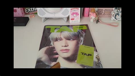 Taeyong Tap Nd Mini Album Unboxing Flip Zine Ver Youtube