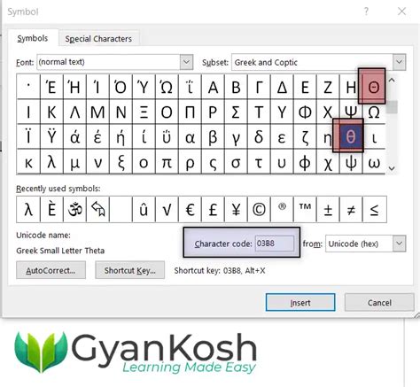 New Smart Ways To Insert Theta Symbol In Word Solved