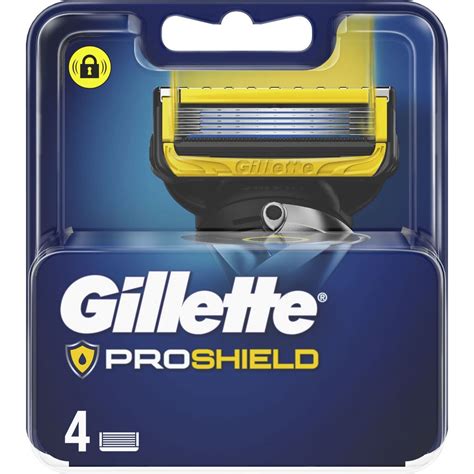 Gillette Proshield Recharge Lames De Rasoir Recharges Pas Cher