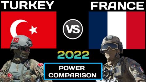 Turkey Vs France Military Power Comparison 2022 France Vs Turkey