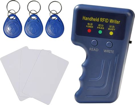 GEEOT 125KHz Card Reader Writer For ID HID And AWID Handheld RFID