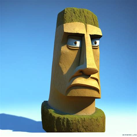 1694283916 Easter Island Head 3d Platformer Charac By Krogher22 On