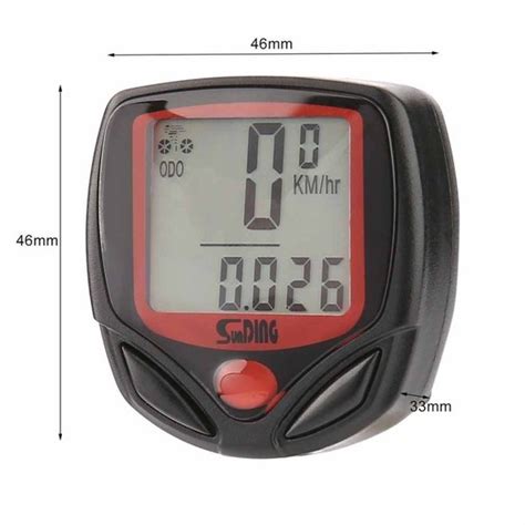 Jual Sunding Speedometer Sepeda Function Lcd Display Bicycle