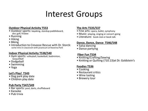 Ppt Interest Groups Powerpoint Presentation Free Download Id 2348962