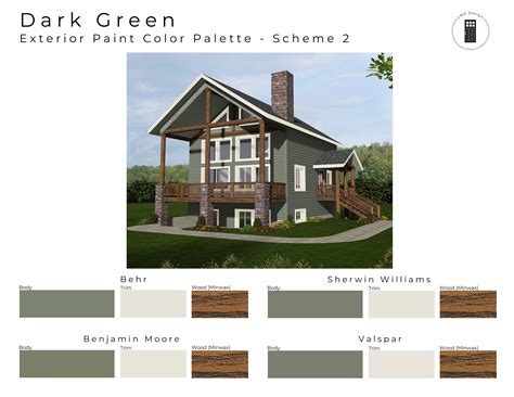 Olive Green Exterior Paint Schemes at Lynn Sparks blog