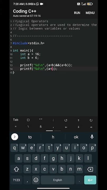 Logical Operators Logical Operator In C C Youtube