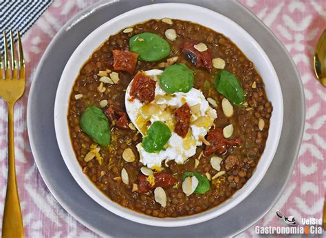 Lentejas Con Burrata Y Albahaca Receta Para Disfrutar De Esta Legumbre