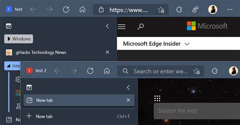 First Look At Microsoft Edges Workspaces Feature Ghacks Tech News