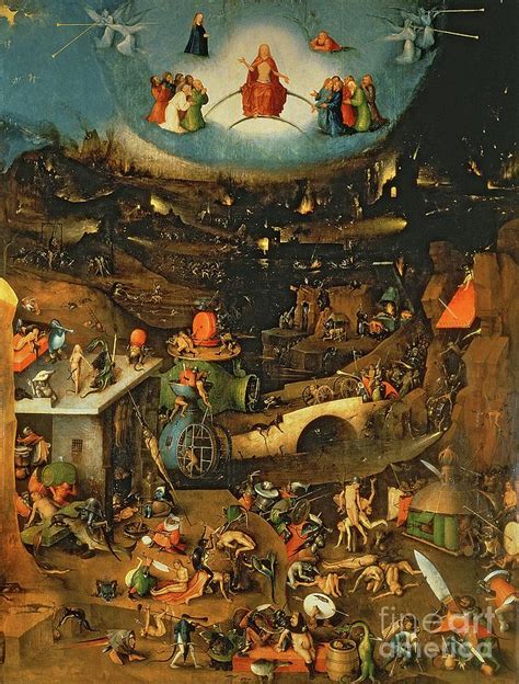 The Last Judgement By Hieronymus Bosch By Hieronymus Bosch