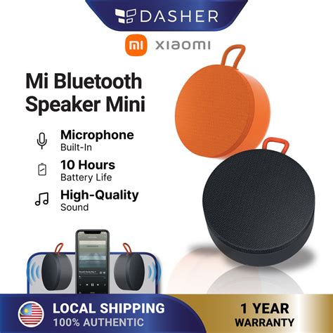 Xiaomi Mi Outdoor Bluetooth Speaker Mini BT 5.0 10H Playtime Type C ...