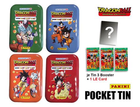 Dragon Ball Universal Trading Cards Collectors Tin ENG