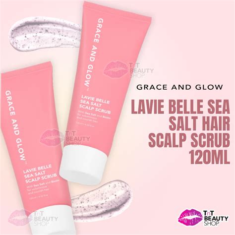 Jual Grace And Glow Lavie Belle Sea Salt Hair Scalp Scrub Ml Hair