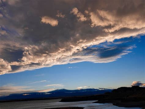 December Evening Sky 5 Stock Image Image Of Blue Sunset 257318333