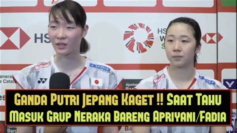 Ganda Putri Jepang Kaget Saat Tahu Masuk Grup Neraka Bareng