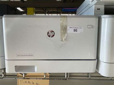 Hp Color Laserjet Pro M452dn Bentley And Associates Llc