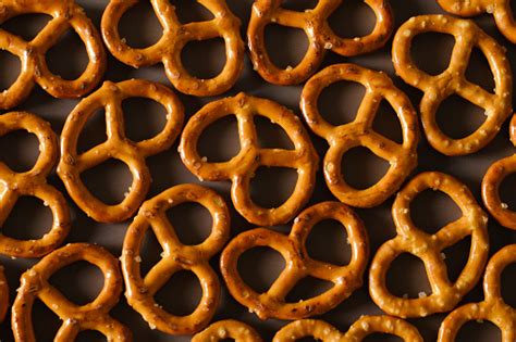 Pretzels Background Stock Photo Download Image Now Pretzel Snack