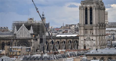 Reanudan Las Obras De Reconstrucción De La Catedral De Notre Dame