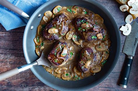 Filet Mignon With Marsala Mushroom Sauce