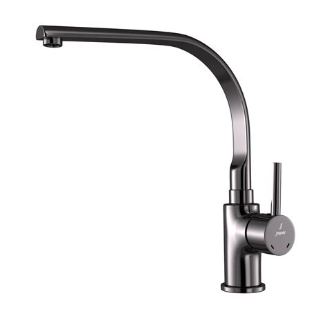 One Lever Black Chrome Swivel Spout Mono Sink Mixer Florentine Jaquar Global