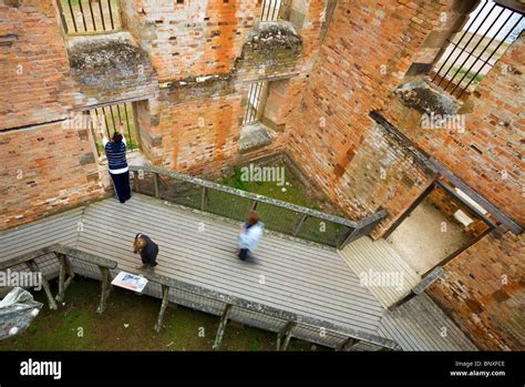 Ruins of the Penitentiary at the Port Arthur Historic Site. Port Arthur ...