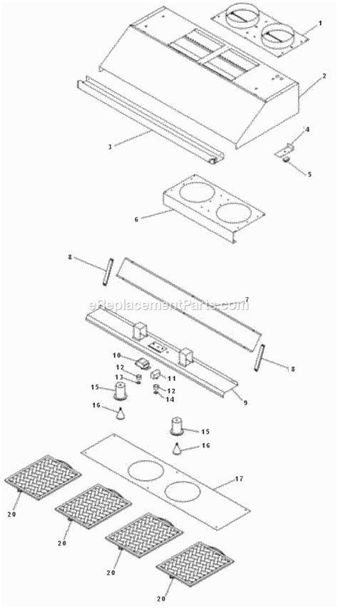 Dacor Ehdr48 Hood Oem Replacement Parts From