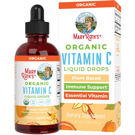 Liquid Vitamin Sprays And Drops Maryruth Organics