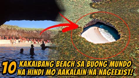 10 KAKAIBANG BEACH SA BUONG MUNDO NA HINDI MO AAKALAIN NA NAGEEXIST