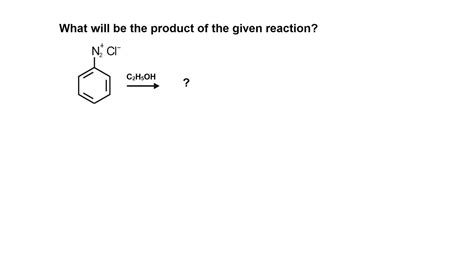 Reaction Of Benzene Diazonium Chloride With Ethanol Jee Neet Youtube