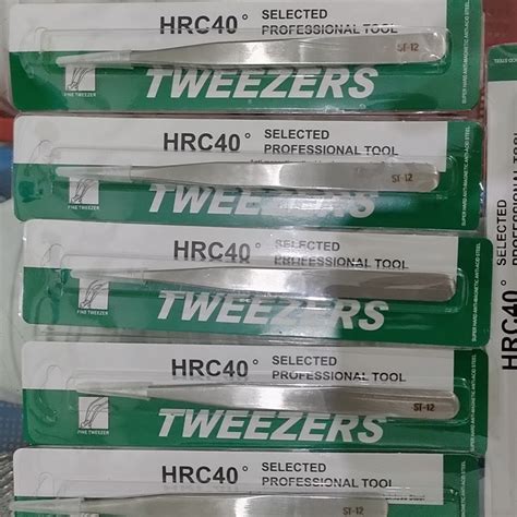 Jual Pinset Lurus Tweezer HRC40 ST12 Shopee Indonesia