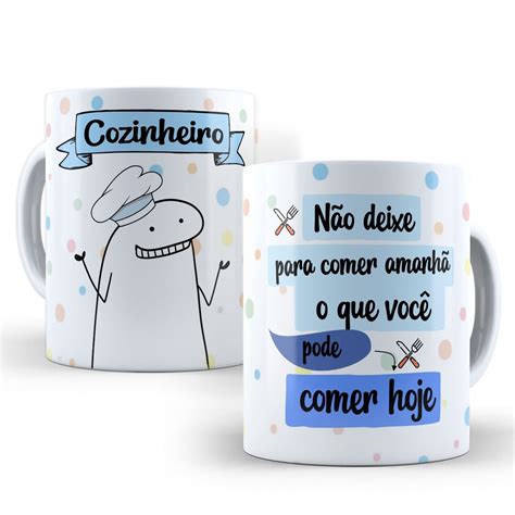 Caneca Personalizada Flork Nome Bolo Bento Profiss O Cake