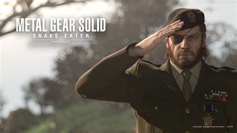 Official Metal Gear Solid Snake Eater Pachislot Wallpapers Released