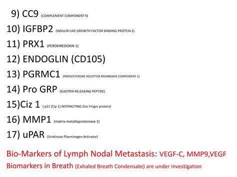 Lung Cancer Biomarkers PPT