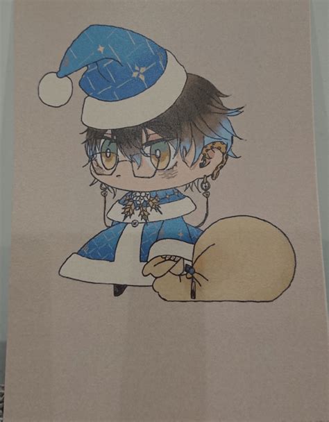 【同人】ike Eveland Padoru Padoru 聖誕節明信片【二創】 同人周邊 同人資訊與創作宣傳、二創同人專屬交流平台