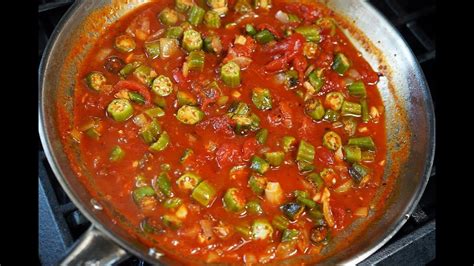 Stewed Okra Tomato Recipe Deporecipe Co