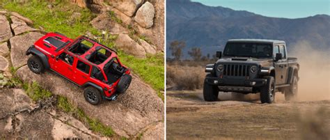 2024 Jeep Wrangler Vs Gladiator Comparing Off Road Giants