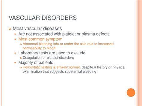 Ppt Disorders Of Primary Hemostasis Powerpoint Presentation Free