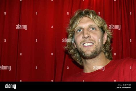 German Basketball Star Dirk Nowitzki Of Nba Club Dallas Mavericks Poses