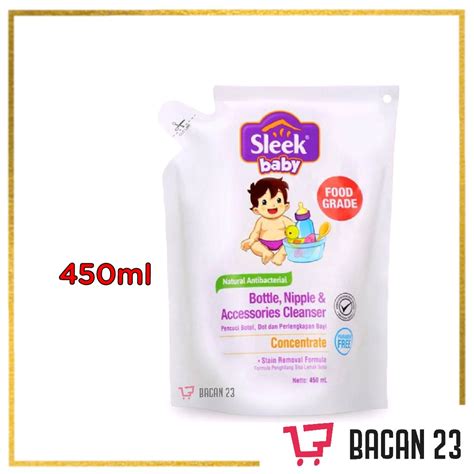 Jual Sleek Baby Bottle Nipple And Accessories Cleanser Ml