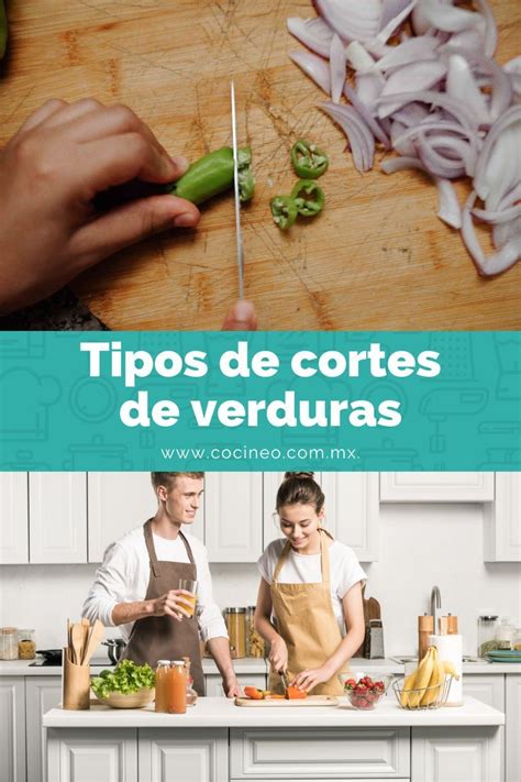 Gu A De Tipos De Cortes De Verduras